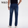 MD名盾休闲牛仔裤男夏季薄款修身百搭牛仔长裤子男经典牛仔裤 商品缩略图3