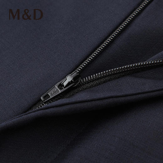 MD名盾西裤男士温控可机洗羊毛四季商务正装直筒防静电西装裤 商品图2