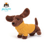 Jellycat 黄色毛线衫腊肠犬 商品缩略图1