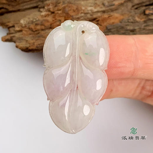派瑞翡翠 翡翠挂件 糯种 飘花 商品图2