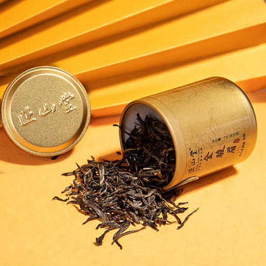 正山堂 金骏眉小金罐 红茶特制金骏眉茶叶特级试饮装7g 商品图2