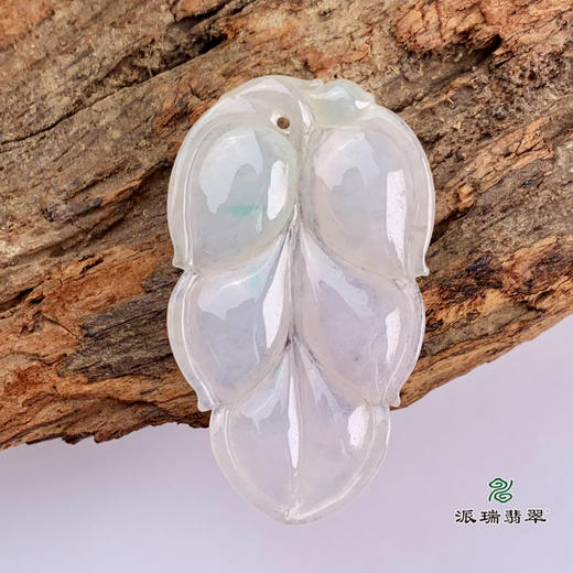 派瑞翡翠 翡翠挂件 糯种 飘花 商品图4