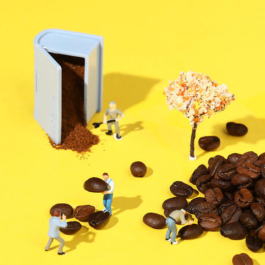 咖数Cosine/超即溶精品咖啡速溶冷萃拿铁冻干咖啡粉小书本12颗*3g 商品图2