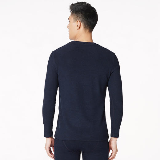 都市丽人都市锋尚强暖保暖内衣男负15至负5度适穿抗静电热力绒膨暖绒保暖衣FW22A2 商品图2