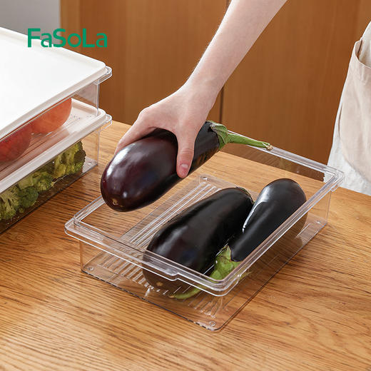 FaSoLa冰箱收纳盒保鲜盒分装盒密封盒 商品图9