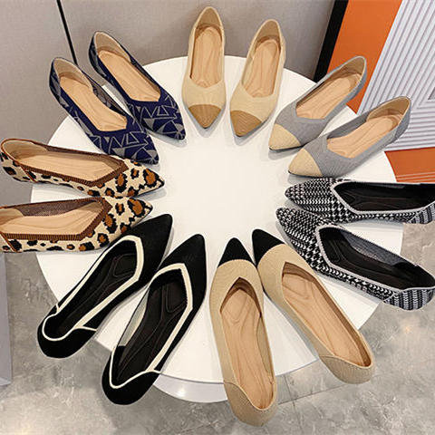 飞织彩色逛街鞋 人体工学加厚鞋垫，久穿不累 商品图0