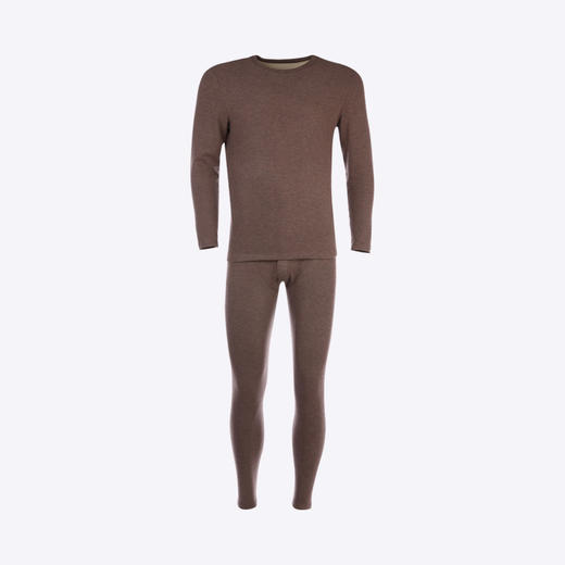 都市丽人都市锋尚强暖保暖内衣男负15至负5度适穿抗静电热力绒膨暖绒保暖衣FW22A2 商品图5