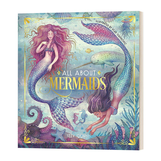 英文原版 All About Mermaids 关于美人鱼的一切 精装绘本 英文版 进口英语原版书籍 商品图0