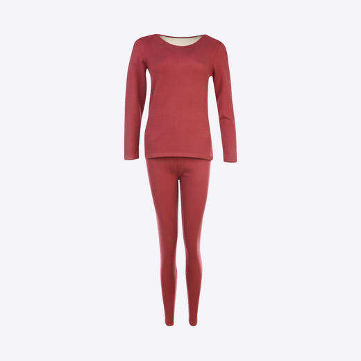 都市丽人舒暖保暖衣女负5至5度适穿保暖衣玻尿酸太空棉保暖衣LW21B4 商品图5