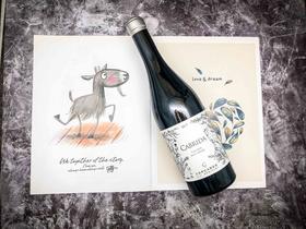 小山羊石灰岩老藤干红葡萄酒