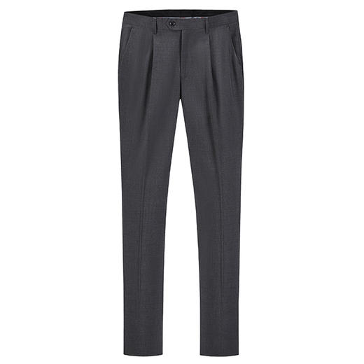 MD名盾垂坠柔软职业西裤男士四季合身商务正装裤子休闲男灰西装裤 商品图4