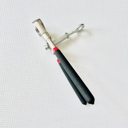 地暖清洗安装专用管子钳扳手（带长丝杆+短丝杆）0.56kg 商品图3