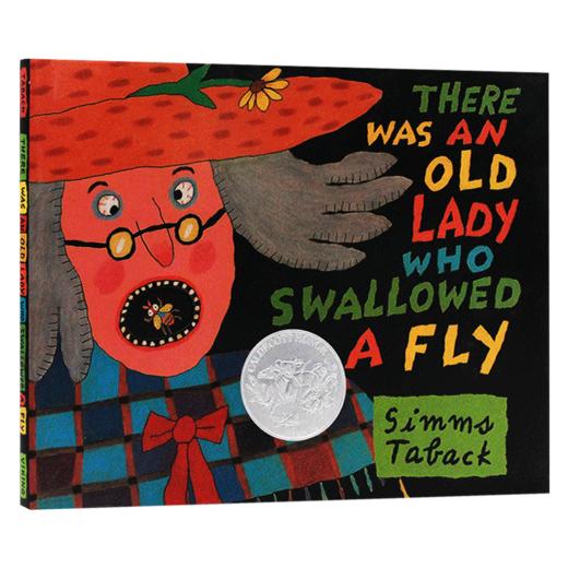 有个吞下苍蝇的老奶奶 英文原版绘本 There Was an Old Lady Who Swallowed a Fly 凯迪克奖 英文版进口儿童英语图画故事书 精装 商品图3