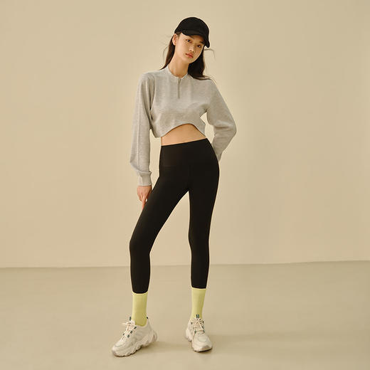 都市丽人轻暖打底裤秋裤5至15度适穿锦纶百搭裤保暖裤LL24A9 商品图2