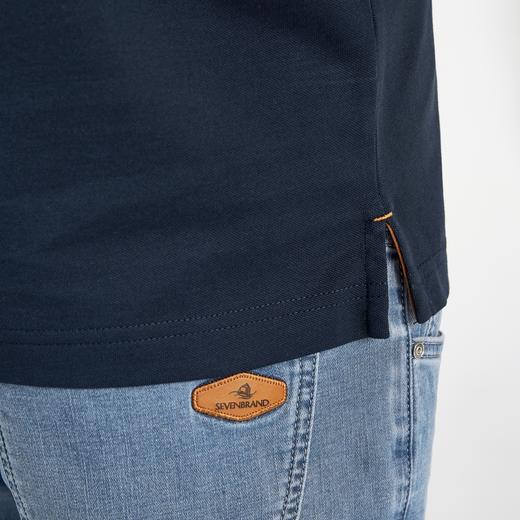 【商务棉感】柒牌男士polo衫夏季时尚休闲翻领小老虎短袖上衣122T70070	122T70070 商品图5