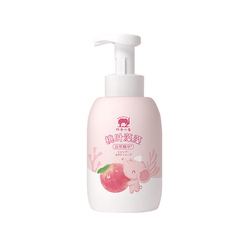 红色小象桃叶藻藻双萃精华洗发沐浴露600ml-6081新老包装随机发 效期26.9-10月后 商品图1