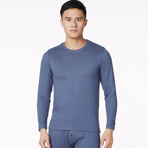 都市丽人都市锋尚舒暖保暖内衣男负5至5度适穿膨暖绒内衣玻尿酸太空棉保暖衣FW21B2 商品图0