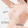 【裸感无缝无痕不易卷边】0感舒适无尺码标准版固定胸垫文胸 商品缩略图1