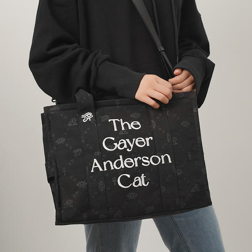 大英博物馆 盖亚安德森猫系列 老花手提包大容量斜挎包 商品图3