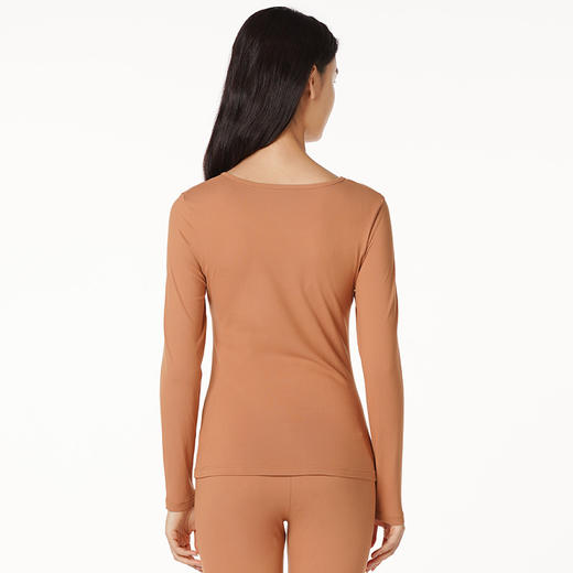 都市丽人轻暖保暖衣5至15度适穿牛奶丝单面薄款保暖衣LW2AA2 商品图2