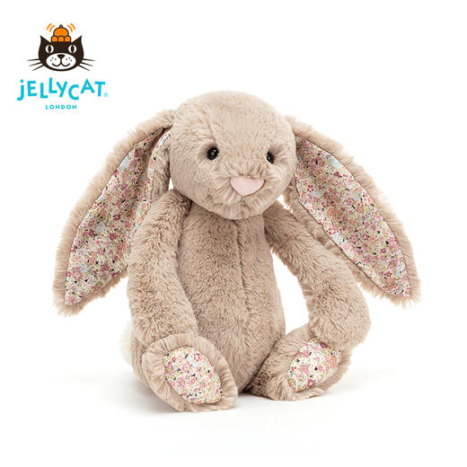 Jellycat 花耳朵系列 邦尼兔 米色 商品图1