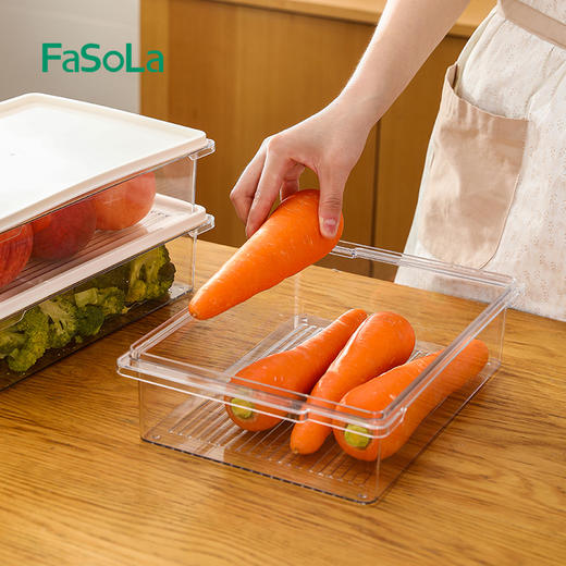 FaSoLa冰箱收纳盒保鲜盒分装盒密封盒 商品图6