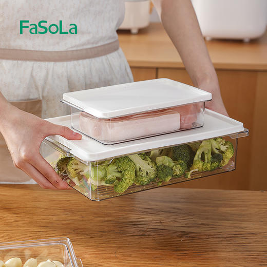 FaSoLa冰箱收纳盒保鲜盒分装盒密封盒 商品图8