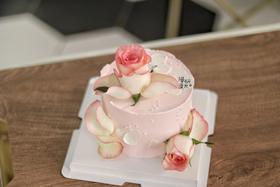 【生日蛋糕】粉色玫瑰款