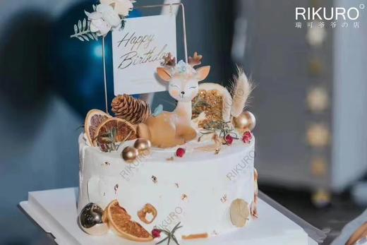 【森林动物乐园】小鹿斑比鲜果蛋糕 商品图1