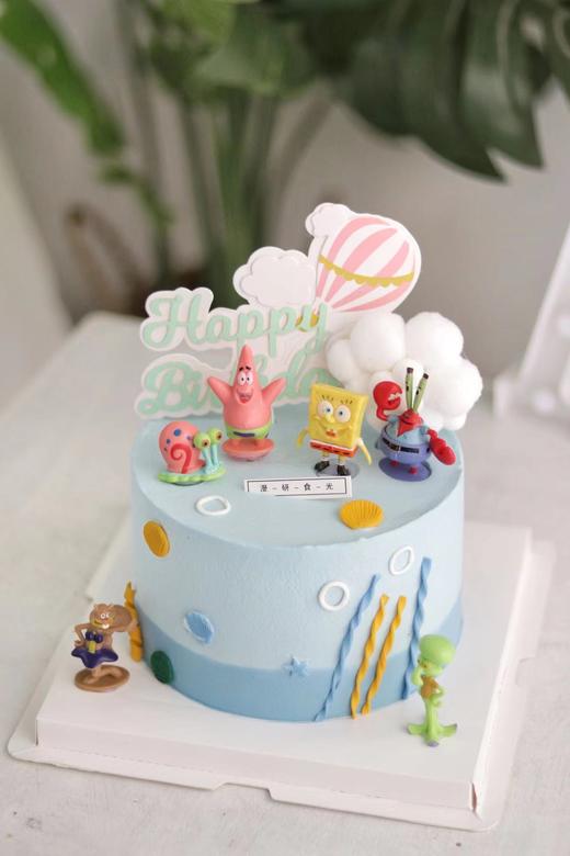 【生日蛋糕】海绵宝宝主题款 商品图0