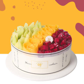 鲜果嘉年华 2磅蛋糕 免费配送