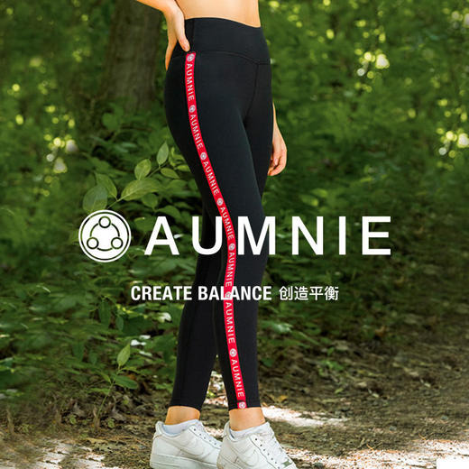 侧边LOGO设计 显瘦修长 运动瑜伽长裤/LOGOPANTS 商品图3