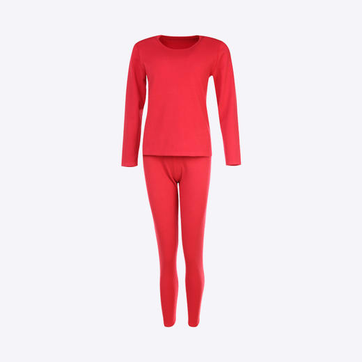 都市丽人强暖保暖衣女负15至负5度适穿保暖衣导电丝牛奶暖暖衣保暖衣新年本命年红品LW22A1 商品图8