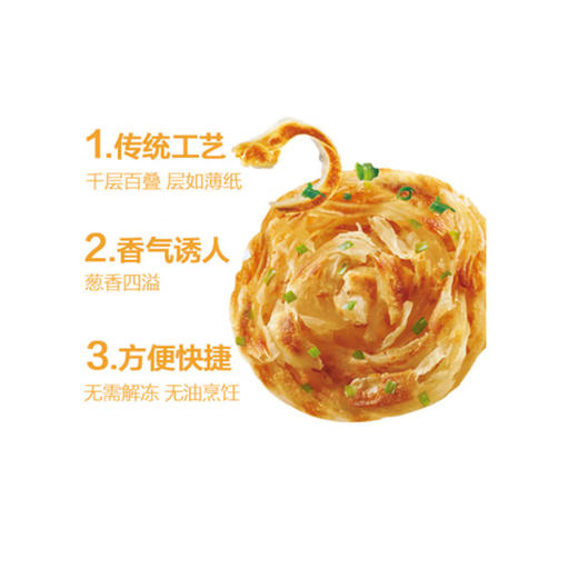 思念手抓饼（葱香味）720g(8片) 商品图2