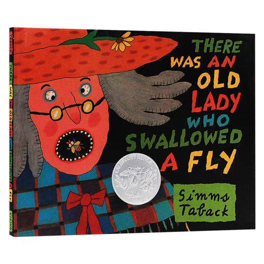 有个吞下苍蝇的老奶奶 英文原版绘本 There Was an Old Lady Who Swallowed a Fly 凯迪克奖 英文版进口儿童英语图画故事书 精装 商品图0