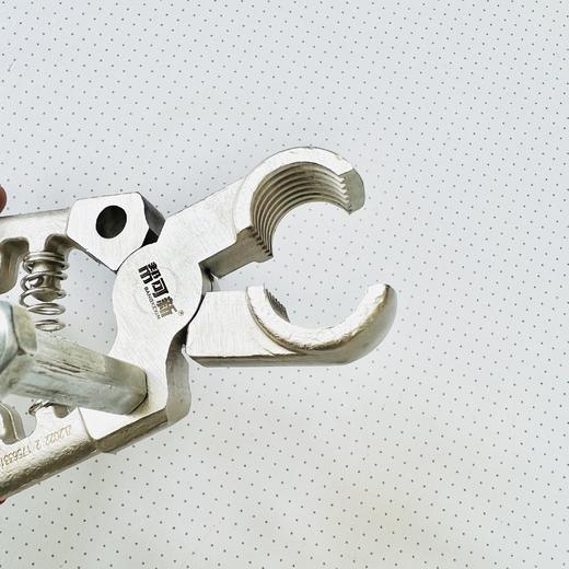 地暖清洗安装专用管子钳扳手（带长丝杆+短丝杆）0.56kg 商品图5