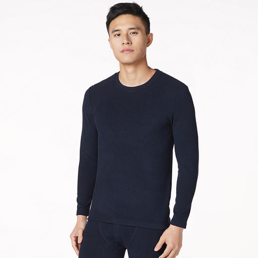 都市丽人都市锋尚强暖保暖内衣男负15至负5度适穿抗静电热力绒膨暖绒保暖衣FW22A2 商品图1