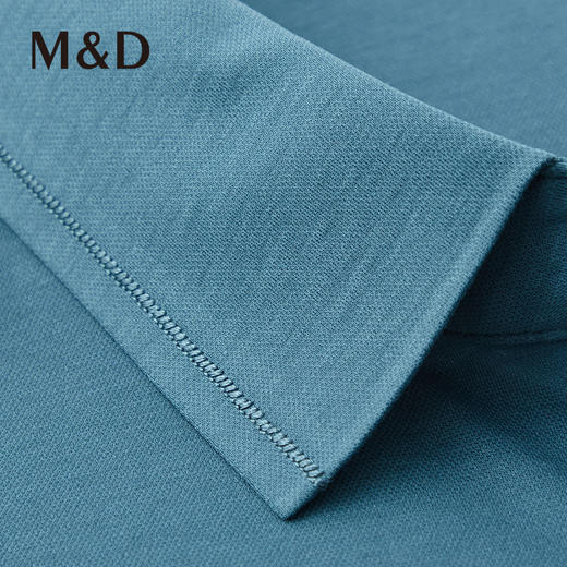 M＆D/名盾ICE-COOL黑科技降温商务休闲翻领短袖男士薄衬衫夏季 商品图1