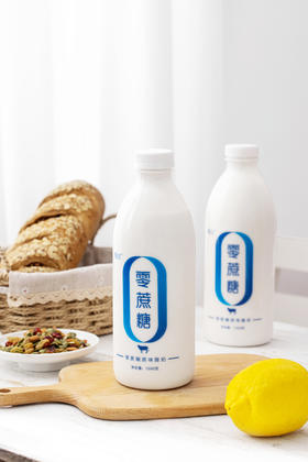马三三零蔗糖原味酸奶~~1000g/瓶*2瓶装