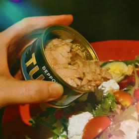 [屁侠推荐]意帕斯塔 肉质细腻 口感鲜香 意大利进口 油浸金枪鱼罐头 超值6罐装