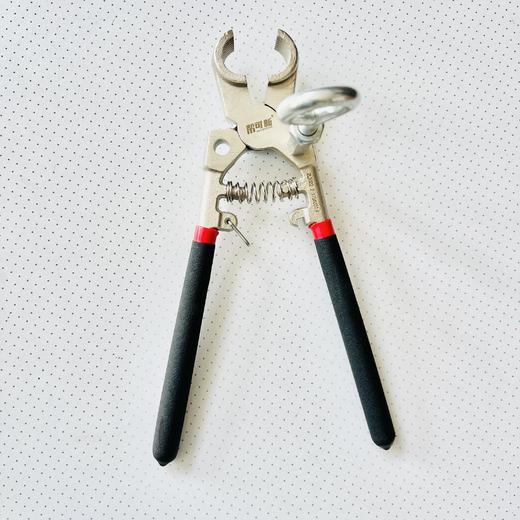 地暖清洗安装专用管子钳扳手（带长丝杆+短丝杆）0.56kg 商品图2