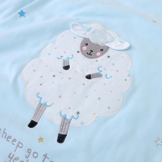 英氏新品婴儿床品套装宝宝4件套被子枕头床笠床围YEYCJ01003A 商品图5