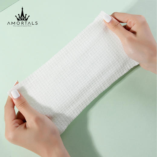 【白鹿同款】尔木萄洗脸巾卷筒一次性加厚棉洁面擦脸 3包装 商品图3