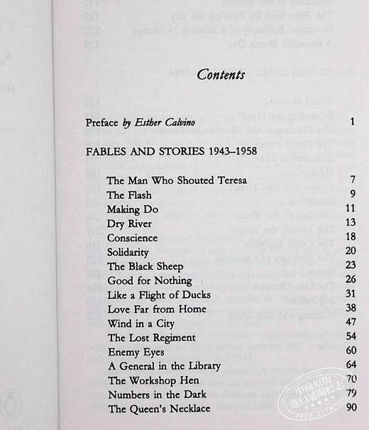【中商原版】黑暗中的数字 伊塔洛·卡尔维诺 英文原版 Numbers in the Dark Italo Calvino 商品图5