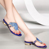 平跟平底防滑水钻时尚外穿波西米亚旅游沙滩拖鞋 LX 商品缩略图2