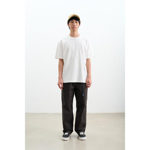 吃茶去chichaqu 卡扣腰带长裤宽松版 商品图3