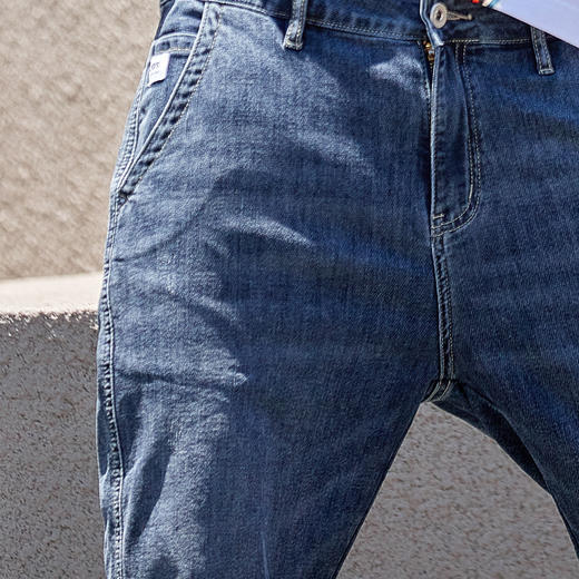 【断码清仓】HX 夏季水洗牛仔五分裤S207220023101短裤 商品图2