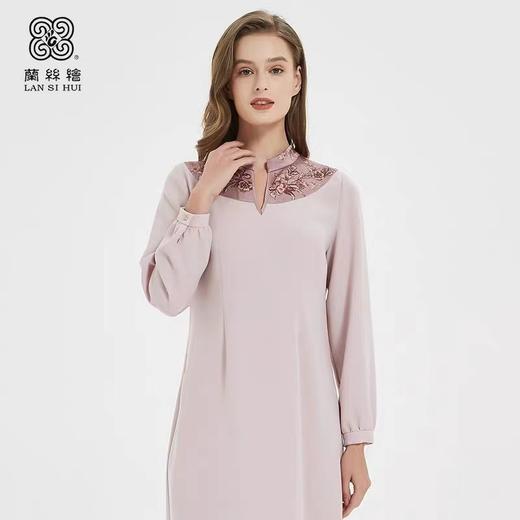 4F LANSIHUI粉色连衣裙 商品图0