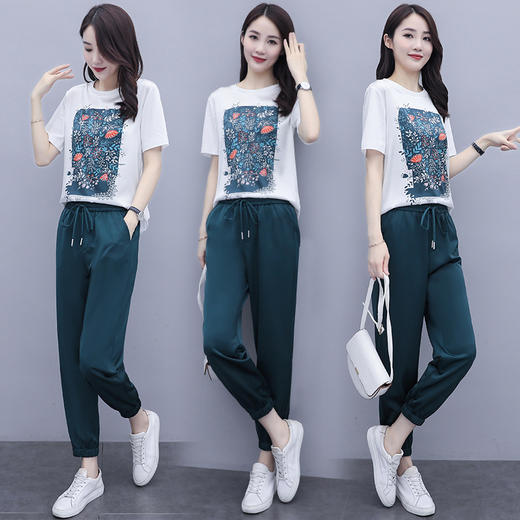 个性圆领优雅，潮流时尚套装HR-XCMZ7323 商品图3