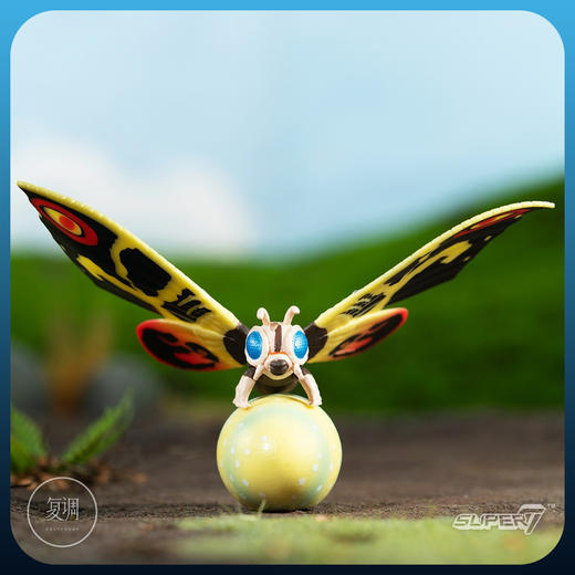 现货 Super7 东宝哥斯拉系列 挂卡 Godzilla 摩斯拉 拉顿 商品图5